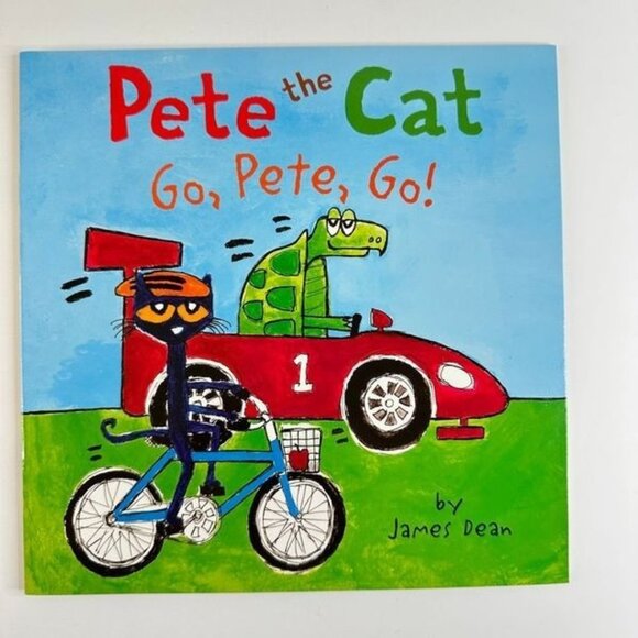 Other - 2/$6 Pete the Cat Go, Pete, Go! book by James Dean (Paperback)